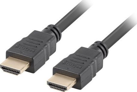 Kabllo Lanberg HDMI - HDMI, 1m, e zezë