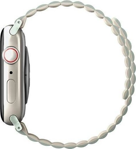 Rrip ore Uniq Revix Reversible për Apple Watch 38/40/41 mm, silikon, jeshile bezhë