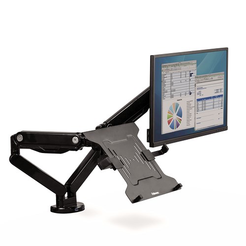 Mbajtëse laptopi Fellowes Platinum Series, 10-17", 4.5kg, e zezë