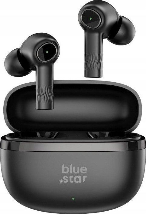 Бежични слушалки Blue Star TWS AC20E, ANC и ENC, Bluetooth 5.4, црни