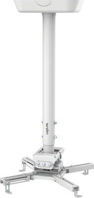 Mbajtëse projektori LogiLink BP0157, për tavan, deri 35 kg, e bardhë