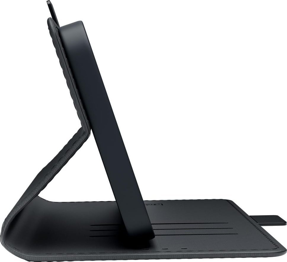 Футрола-паричник 3МК за Самсунг Галакси A26 5G, со држач за картички, црна