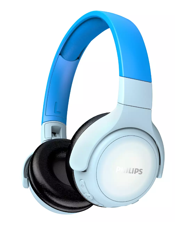 Kufje për fëmijë Philips TAKH402BL/00, wireless, LED Mic, të kaltra