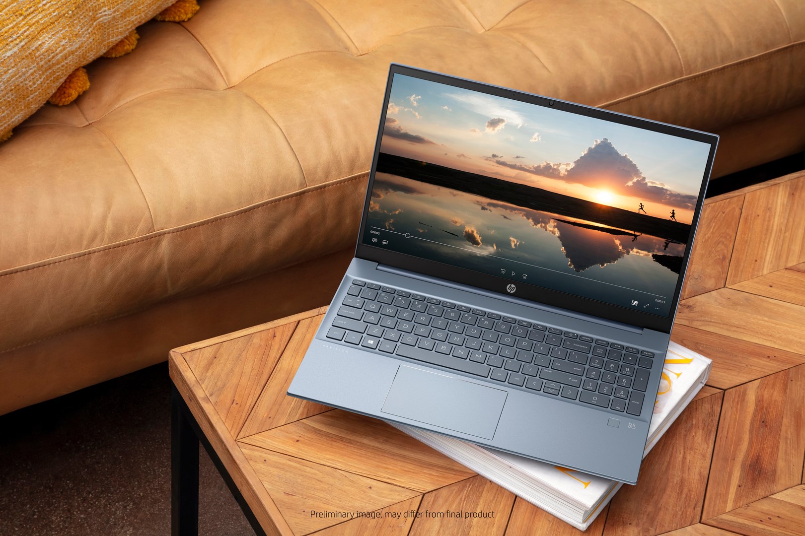 Laptop HP Pavilion 15-eh3144nw, 15.6", AMD Ryzen 5, 16 GB RAM, 512 GB SSD, i kaltër
