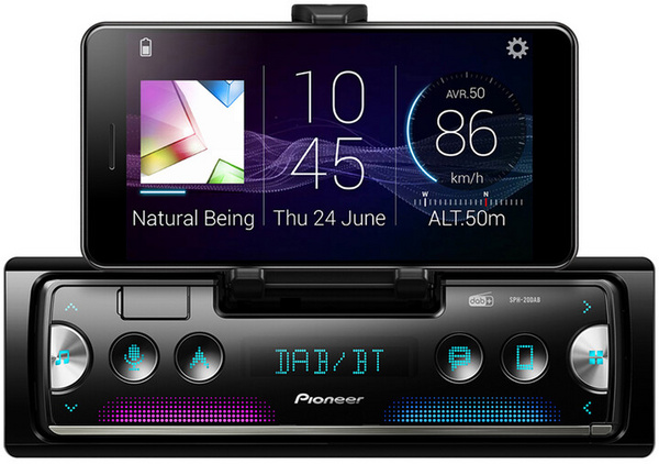 Радио за автомобил Pioneer SPH-20DAB, црно