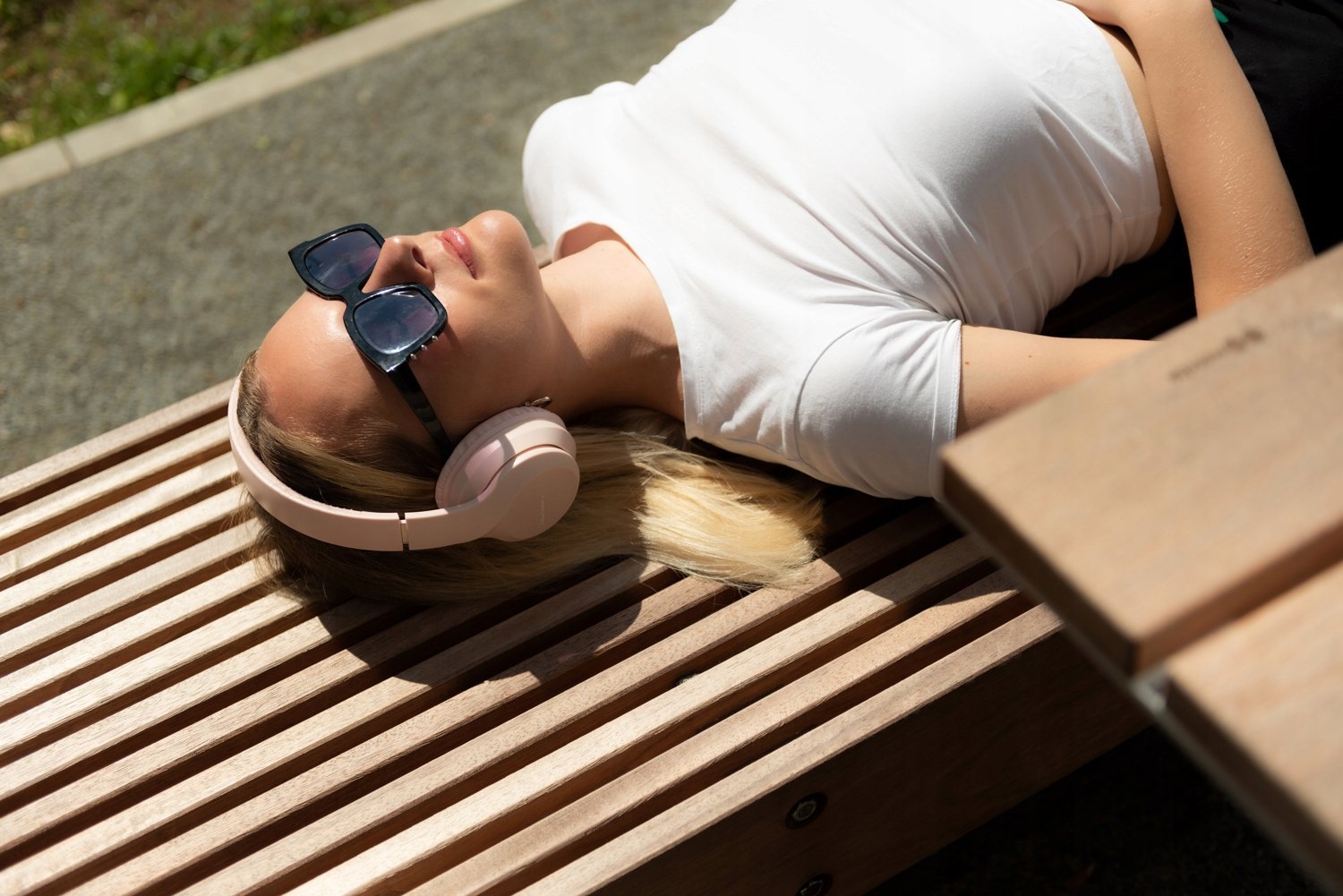 Kufje wireless on ear Gogen HBTM45P, Bluetooth, 31 orë bateri, rozë