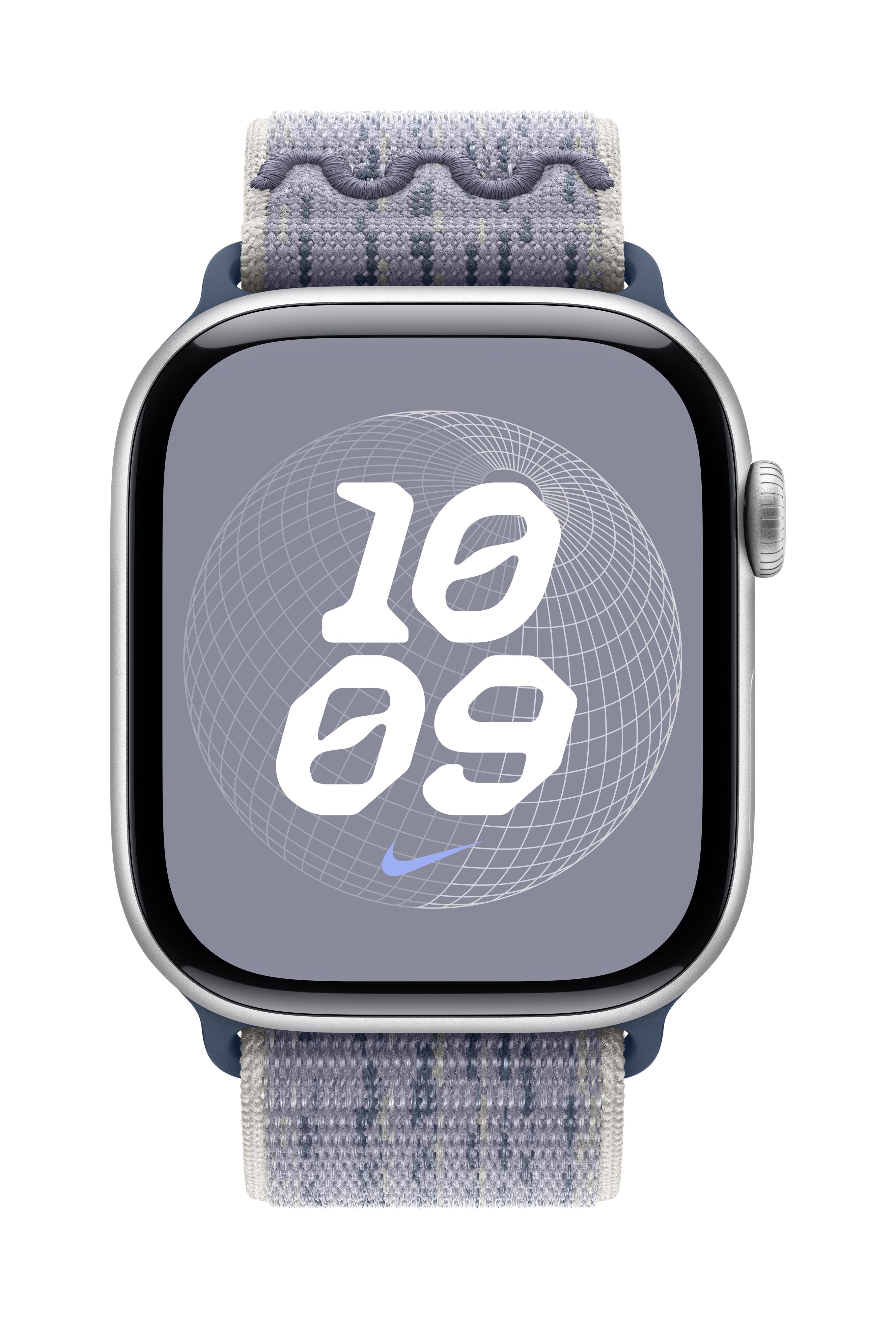 Apple Watch 46mm Nike Sport Loop, Grey/Blue Nike Sport Loop