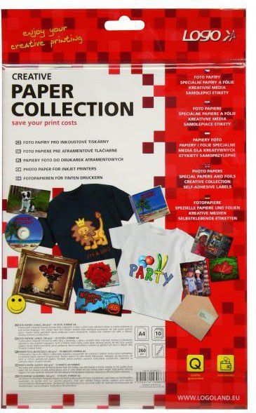 Letër fotografike për printer Logo 16066, A4, 260 g/m2, 10 copë