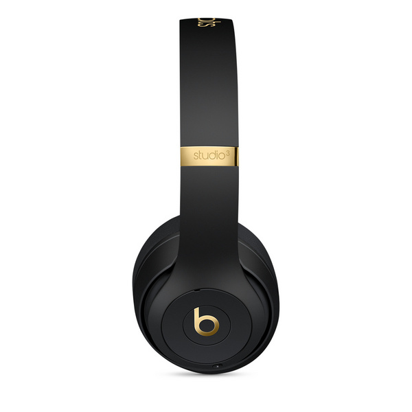 Apple Beats Studio3 Wireless Over-Ear Headphones, Skyline Collection, Midnight Black