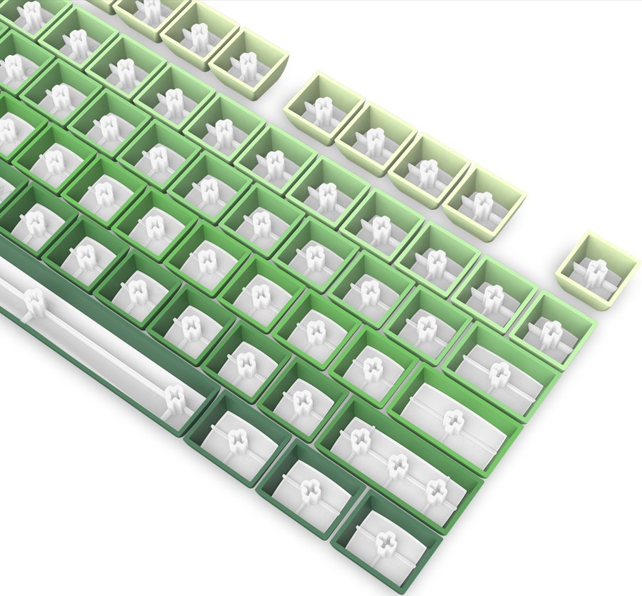 Set keycaps Redragon A140, 131 taste, PBT Double Shot, jeshile