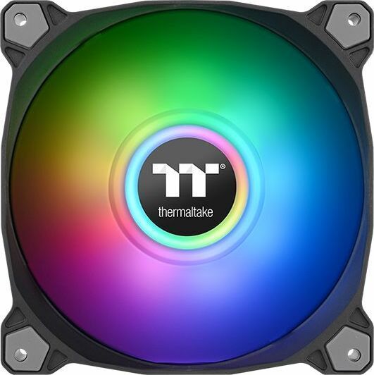 Ftohës Thermaltake Pure Duo 14 ARGB (CL-F116-PL14SW-A), 33dbA, 1500rpm, 82CFM, 140mm, i zi