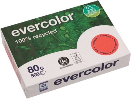 Letër kopjimi Clairefontaine Forever Evercolor, A4, 80 g/m², e verdhë, 5 rema