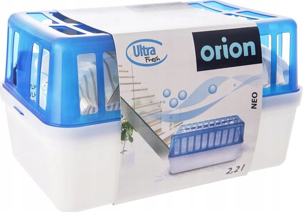 Апсорбер на влага Orion Effective, 1kg, за дом и гаража, бел