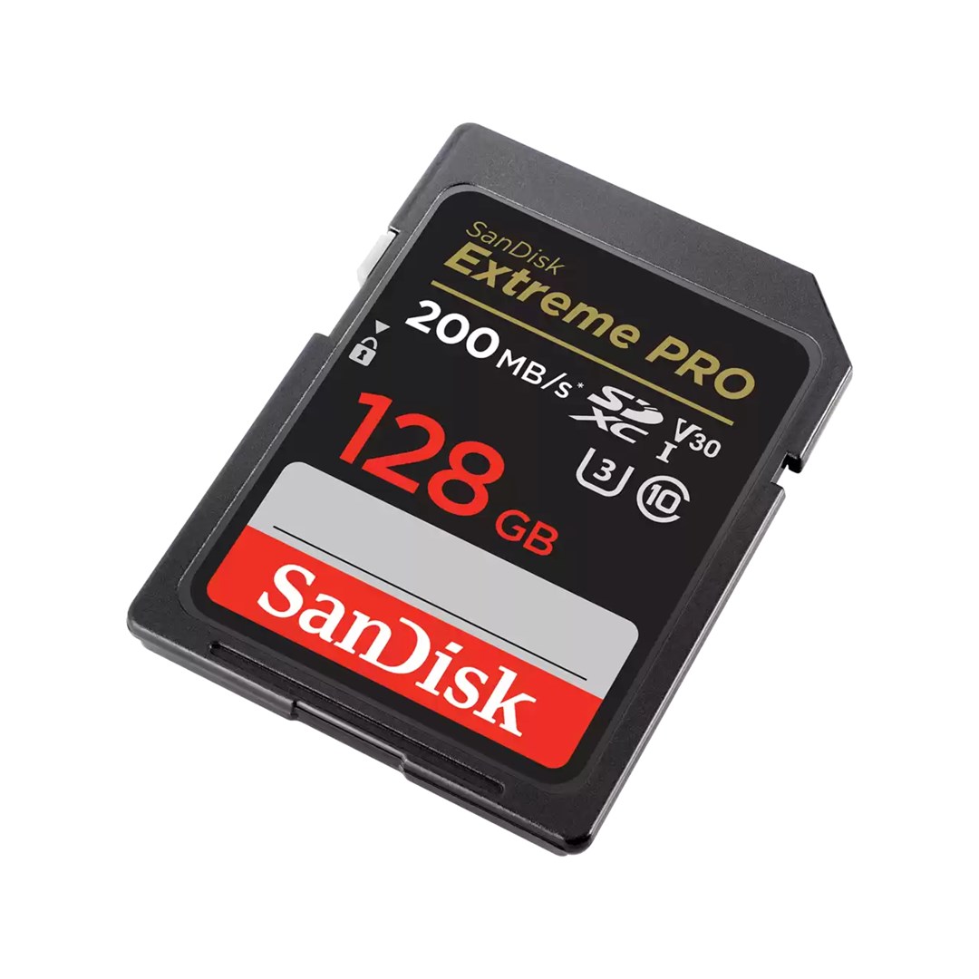 Kartë e memories SanDisk Extreme PRO, SDXC, 128 GB, Class 10
