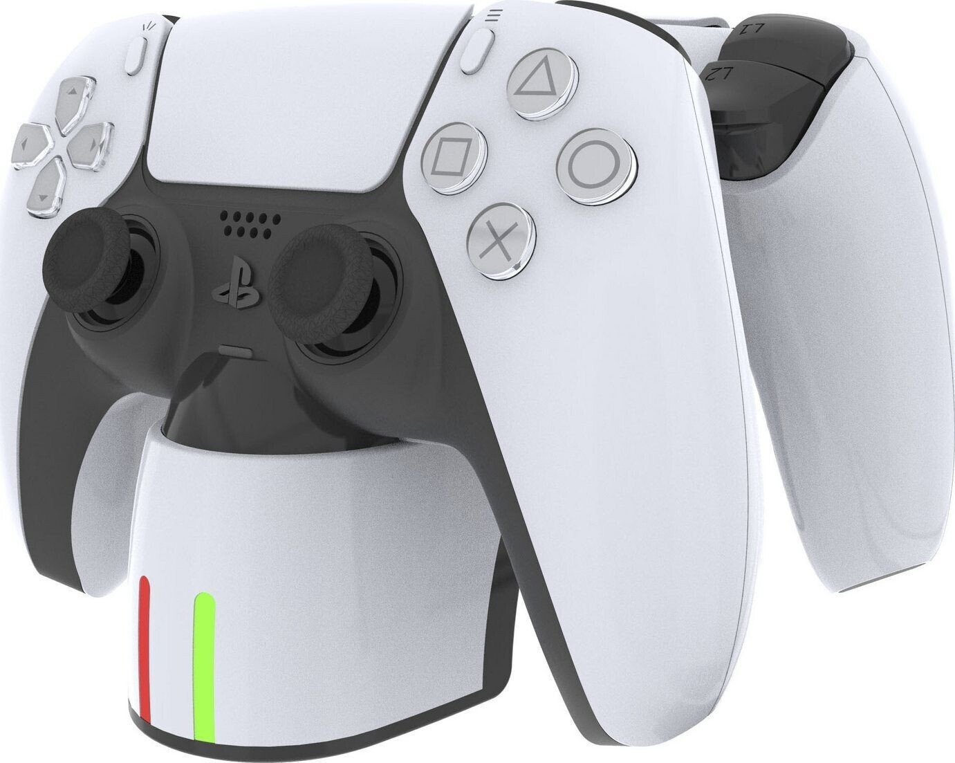 Stacion karikimi Ready2gaming DualSense, për 2 kontrollorë PS5, set gjithpërfshirës