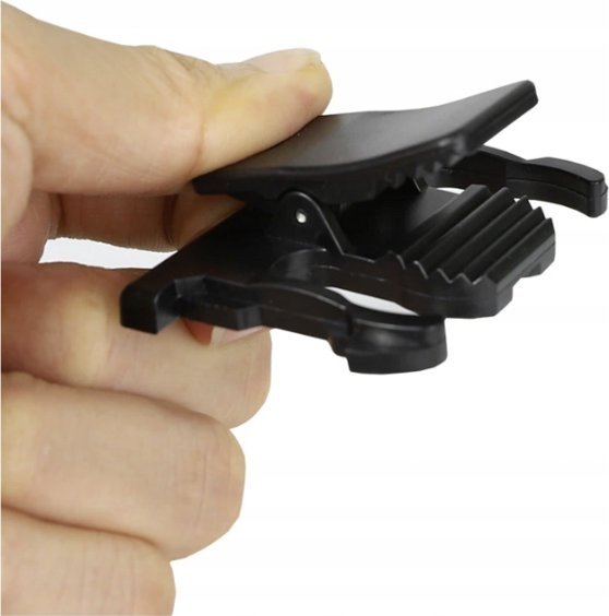 Mbajtës makine për kamera aksion, kupë thithëse, universal, i zi