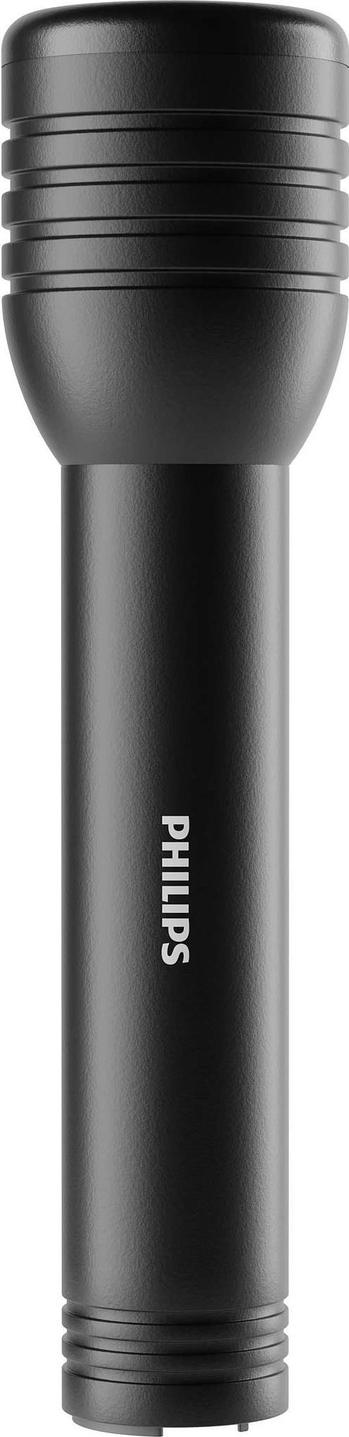 Dritë dore Philips SFL7005R/10, 1000 lm, rikarikueshme Power Bank, e zezë