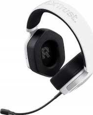 Geјмерски слушалки Trust GXT492W Carus, со кабел, 50mm, бели