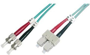 Kabllo optike Digitus SC - SC, Duplex, OM3, 2m