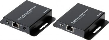Extender HDMI Dahua PFM700-E, transmetim AV me kabllo rrjeti, i zi