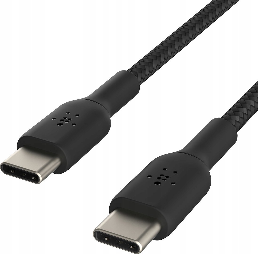 Кабел Belkin BoostCharge USB 2.0, USB-C, 0.15 m, црн