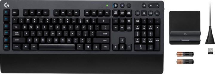 Tastierë Logitech G613, US, e zezë          
