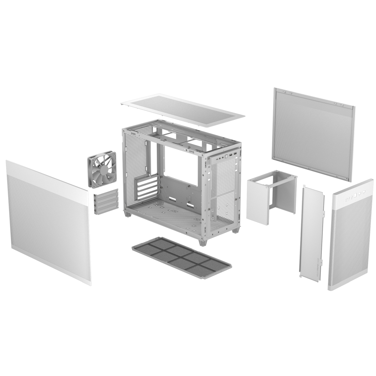 Kasë për PC ASUS PRIME AP201, e bardhë