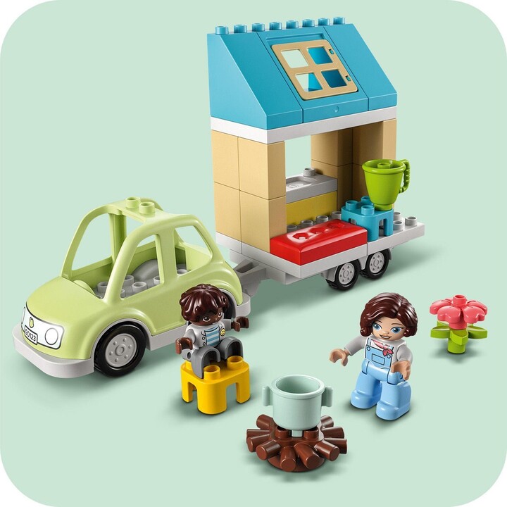 Set LEGO® DUPLO® 10986 Mobile Family House, 31 pjesë