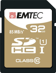 Kartë memorie SDHC Emtec ECMSD32GHC10GP, 32GB, Class 10, 85MB/s