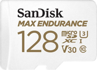 Kartë memorie SanDisk Max Endurance, MicroSDXC, 128 GB, Class 10/ UHS-I/U3 V30