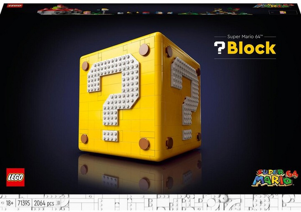 Set LEGO Super Mario™ 71395 Super Mario 64 ™: action cube with a question mark