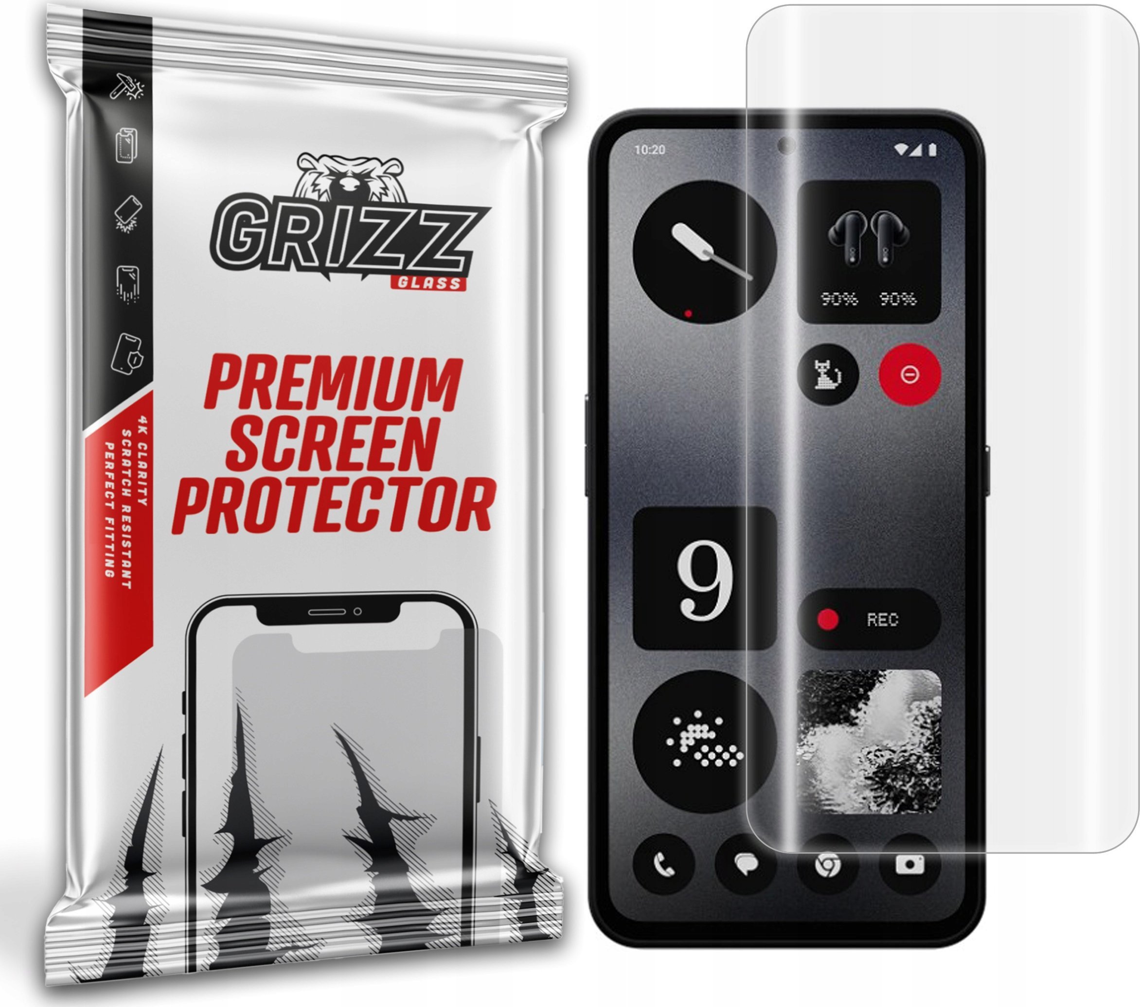 Folie mbrojtëse Hydrogel Do Nothing, për CMF Phone 1, transparente