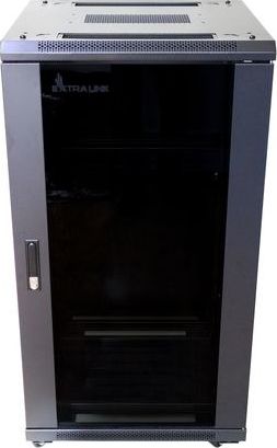 Мрежен кабинет ExtraLink Standing Cabinet, 19", 27U, сив