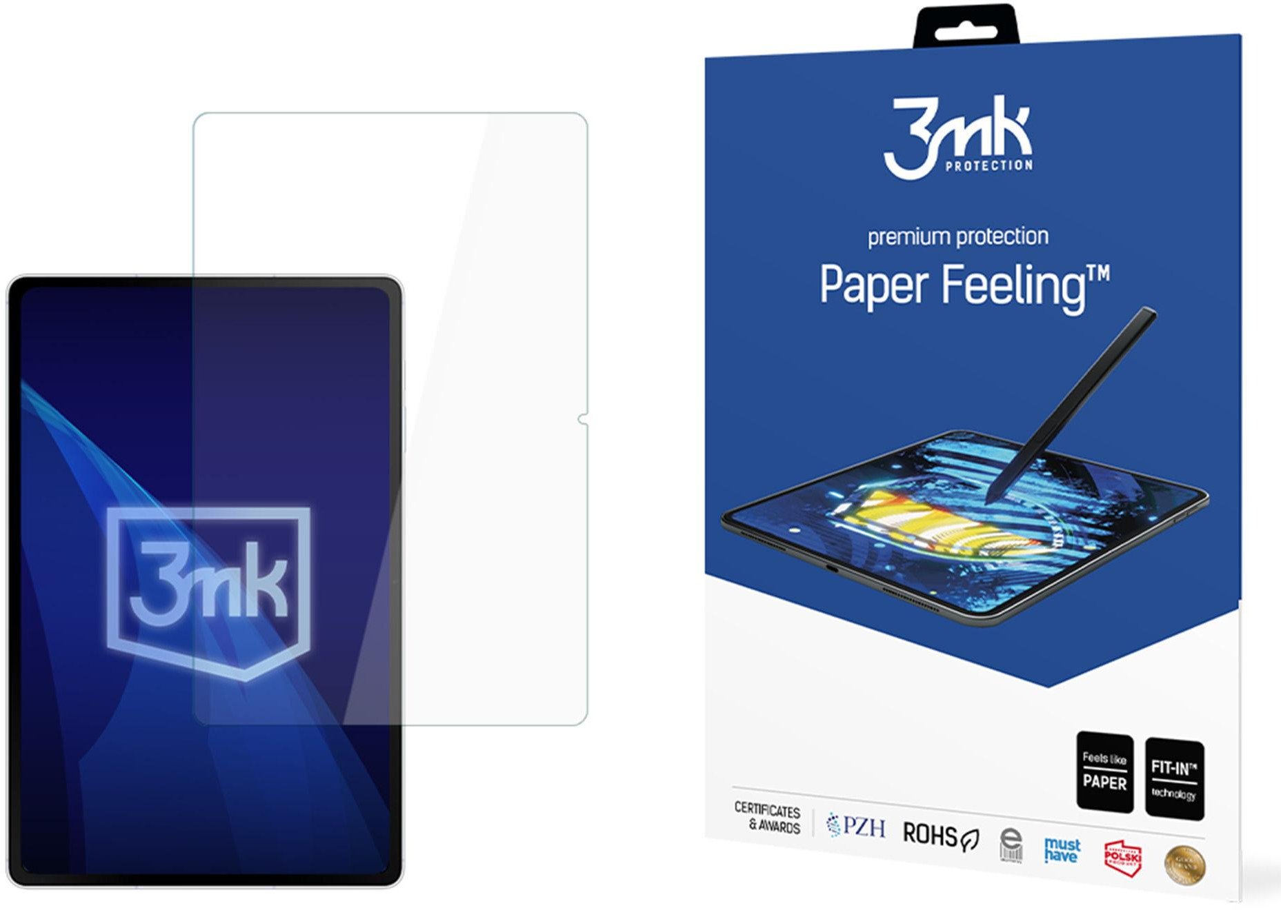 Заштитна фолија 3MK Paper Feeling за Samsung Galaxy Tab S10 FE Plus, мат, против гребнатини