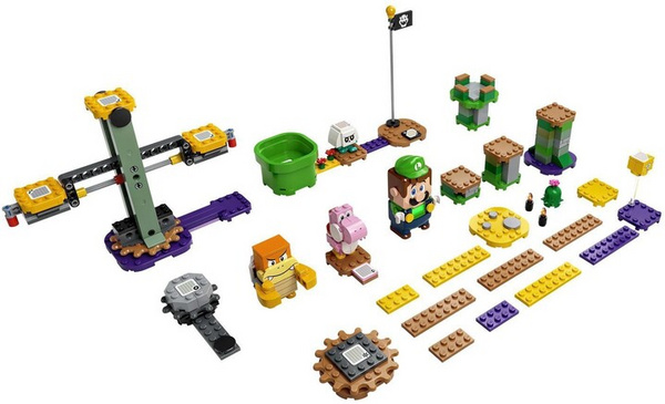 Set LEGO® Super Mario Bargain Package - Luigi 71387 Starter Set + 71397 dhe 71399 Expansion Sets