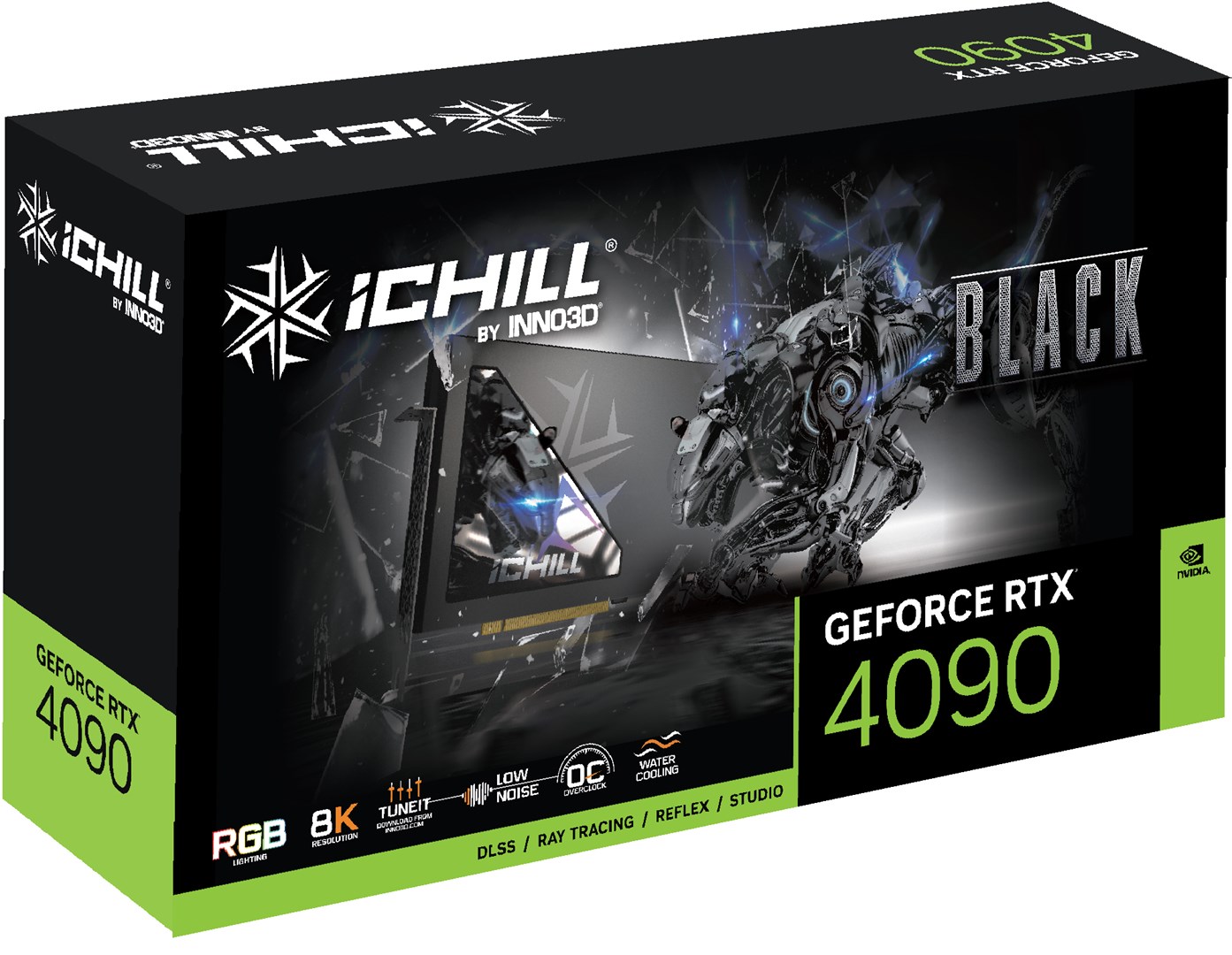 Kartë grafike Inno3D NVIDIA GeForce RTX 4090, 24 GB GDDR6X
