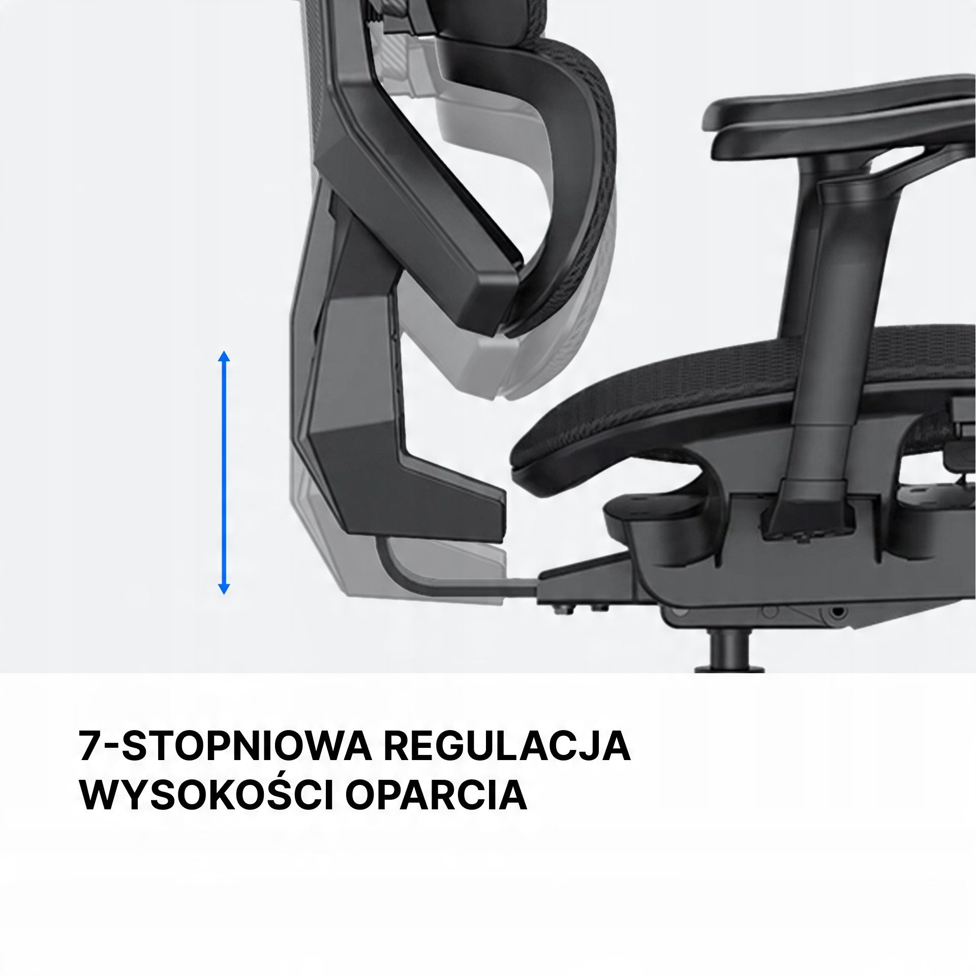 Гејминг столица Anda Seat X-Air Pro Mesh, мрежеста потпирачка, сива