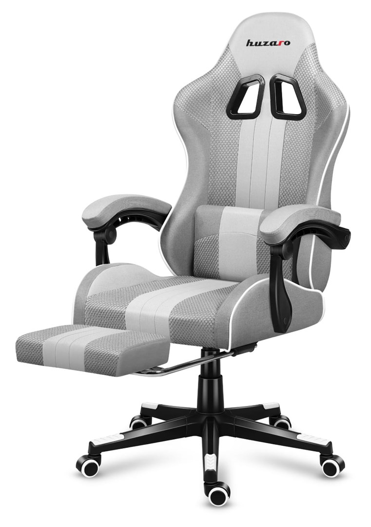 Karrige gaming Huzaro Force 4.7, 140kg, e bardhë