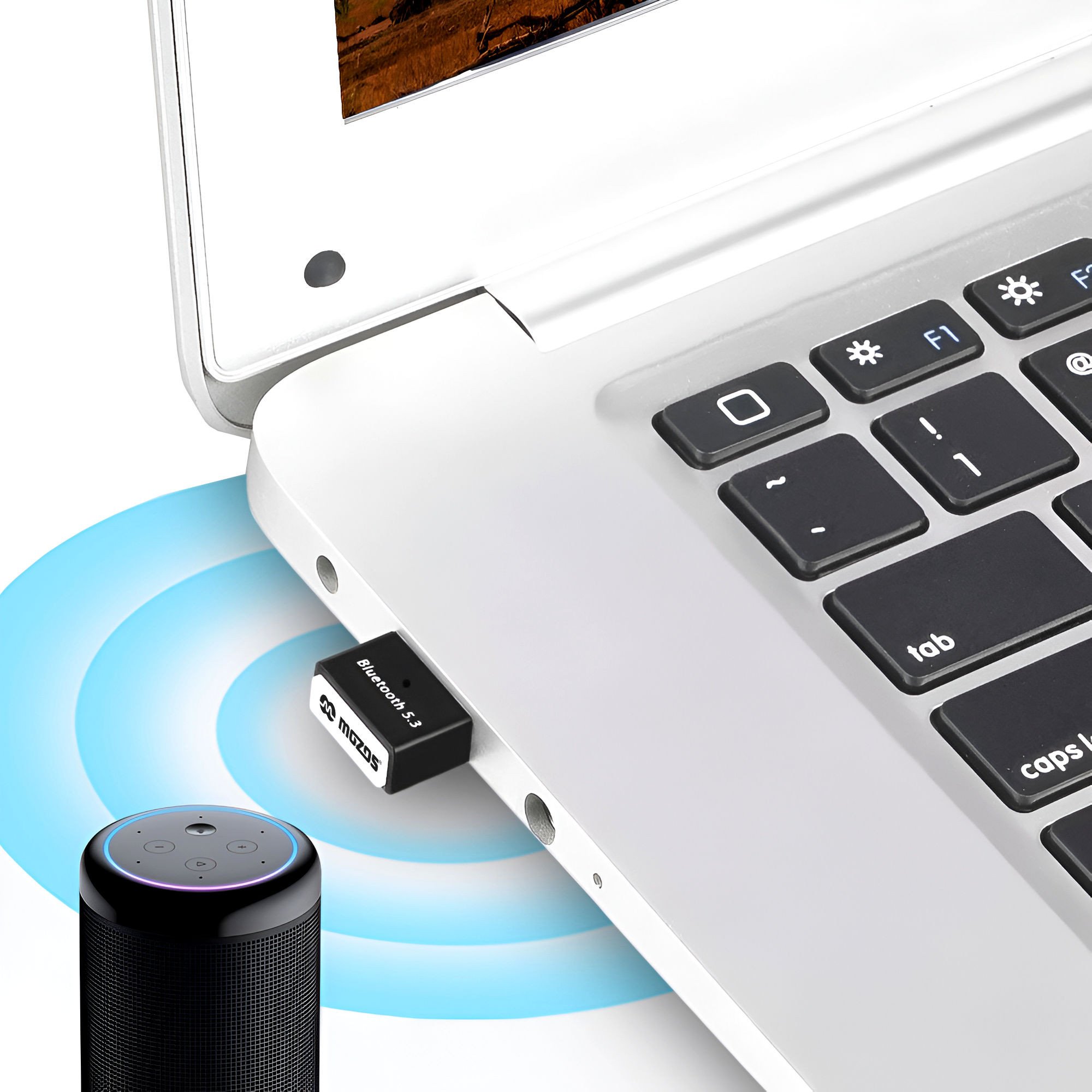 Adapter Bluetooth USB Mozos RTL812, 2.4 GHz, rreze 20 m, i zi