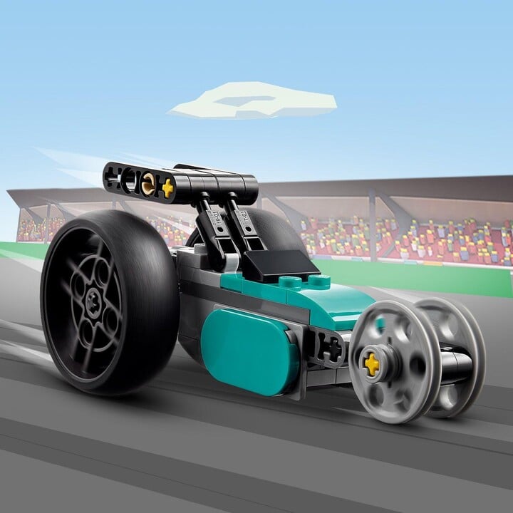 Set LEGO® Creator 31135 Retro Motorcycle, 128 pjesë