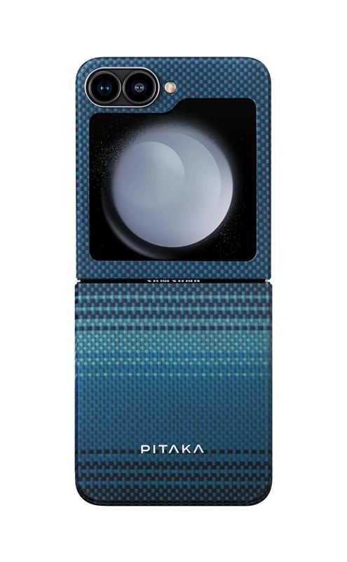 Заштита Pitaka MagEZ 5 за Samsung Galaxy Z Flip 6, сина