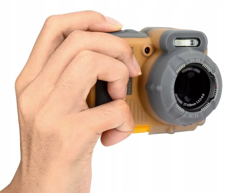 Силиконска навлака за фотоапарат JJC SCC WPZ2, за Kodak PIXPRO WPZ2, сива