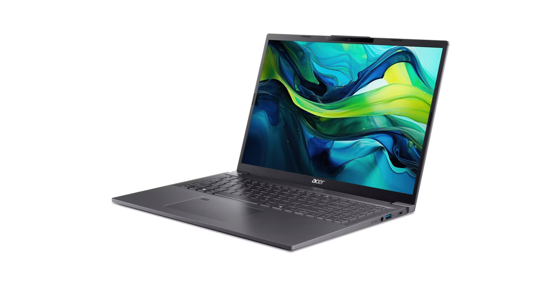 Laptop Acer Aspire 16, 16" WUXGA+ OLED 120 Hz, Intel Core Ultra 5, 16 GB RAM, 512 GB SSD, i hirtë