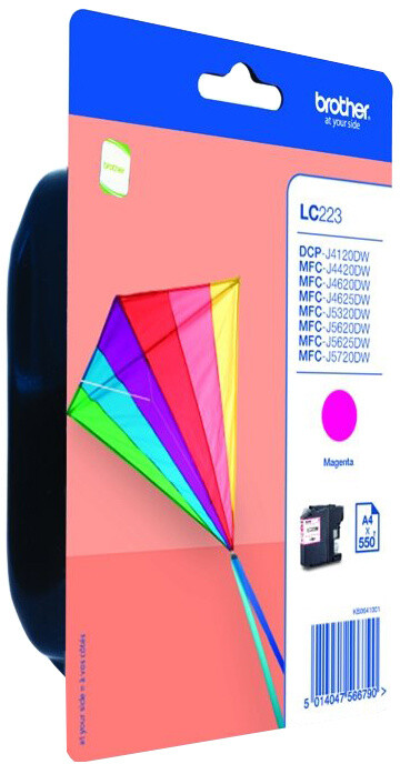 Ngjyrë për printer Brother LC-223M, Magenta