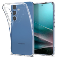 Mbrojtëse Spigen për Galaxy S25+ Plus, Liquid Crystal, transparente
