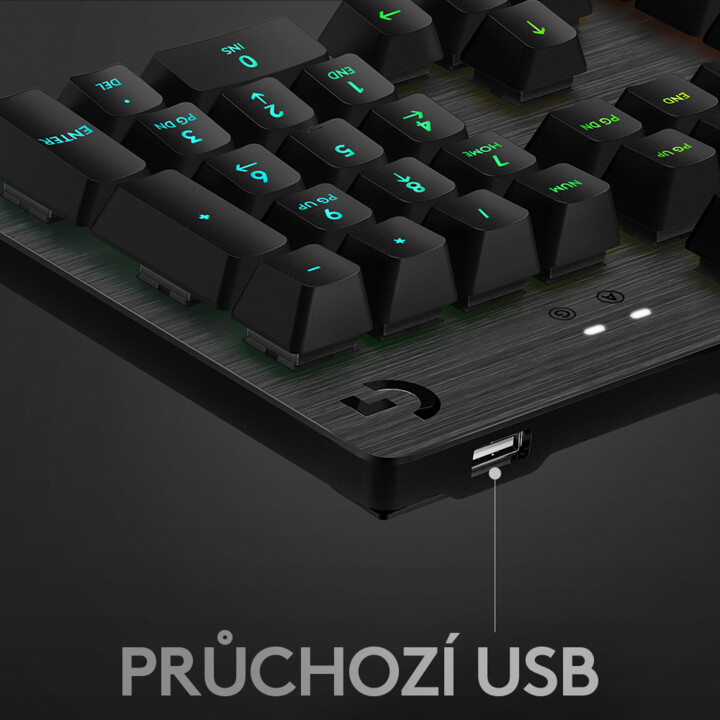 Tastierë Logitech G512 Carbon, e zezë