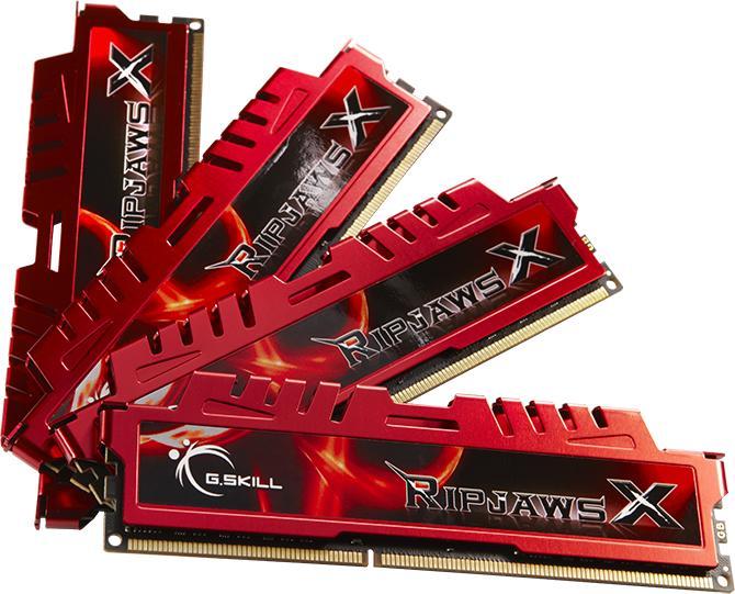 Memorie G.Skill RipjawsX, DDR3, 32 GB, 1600 MHz, CL10, F3-12800CL10Q-32GBXL