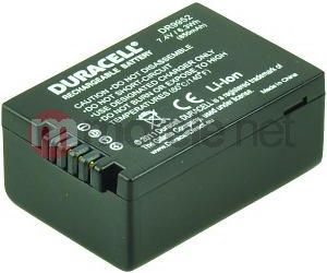 Bateri për kamera Duracell Panasonic DMWBMB9E, 7.4V, 890mAh, e zezë