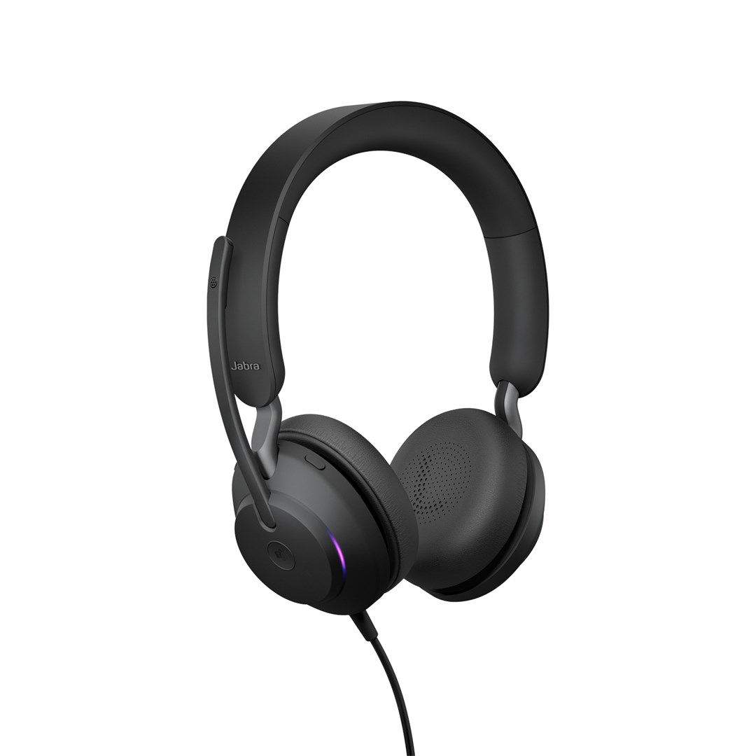 Kufje Jabra Evolve2 40 SE, wired USB-C, të zeza