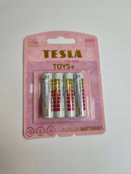 Bateri alkaline Tesla TOYS+ GIRL AAA, set 4 copë